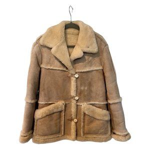 Vintage Genuine Shearling Overland Women's Coat